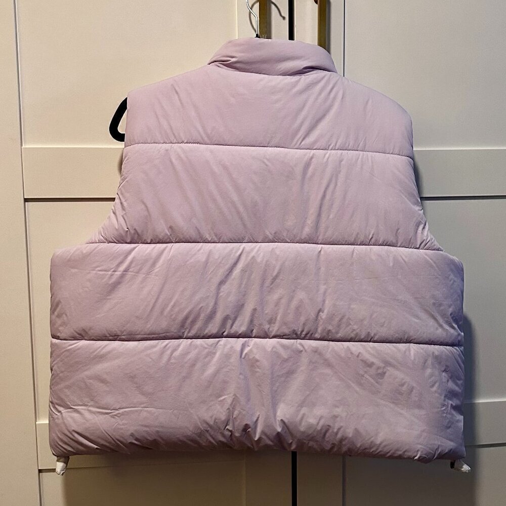 NWT Smash + Tess x Iskra On the Go Puffy Vest in Lilac- Xl/2XL - Picture 6 of 7